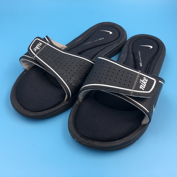 Nike Womens Black White   Sandals Sz 9 EX DR00094 - Picture 4 of 7